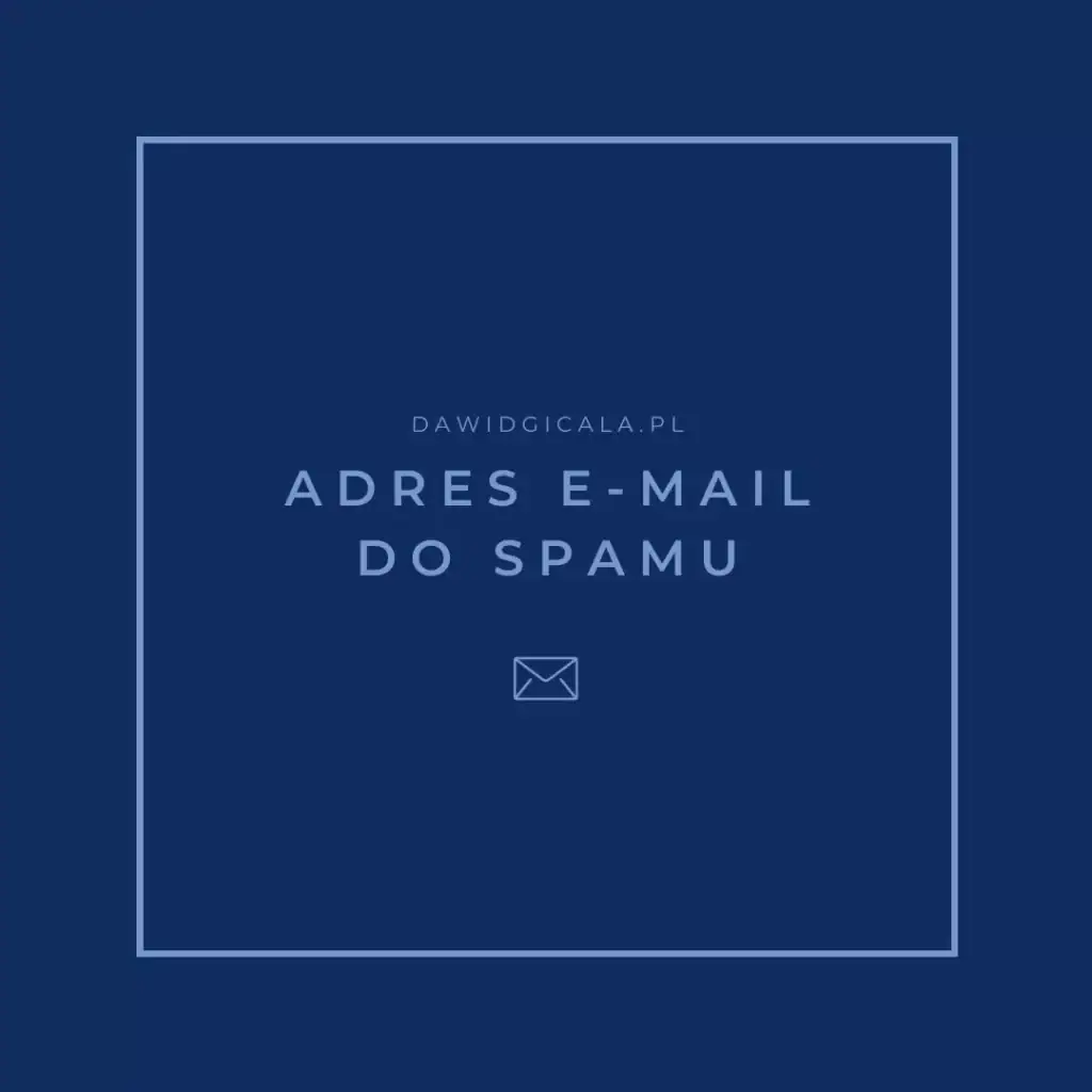 adres e mail do spamu