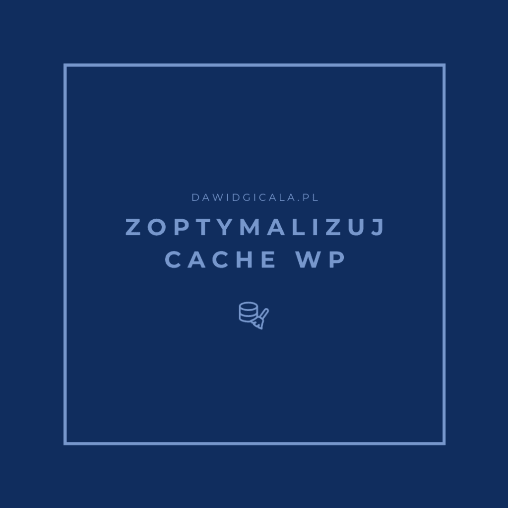 optymalizacja cache