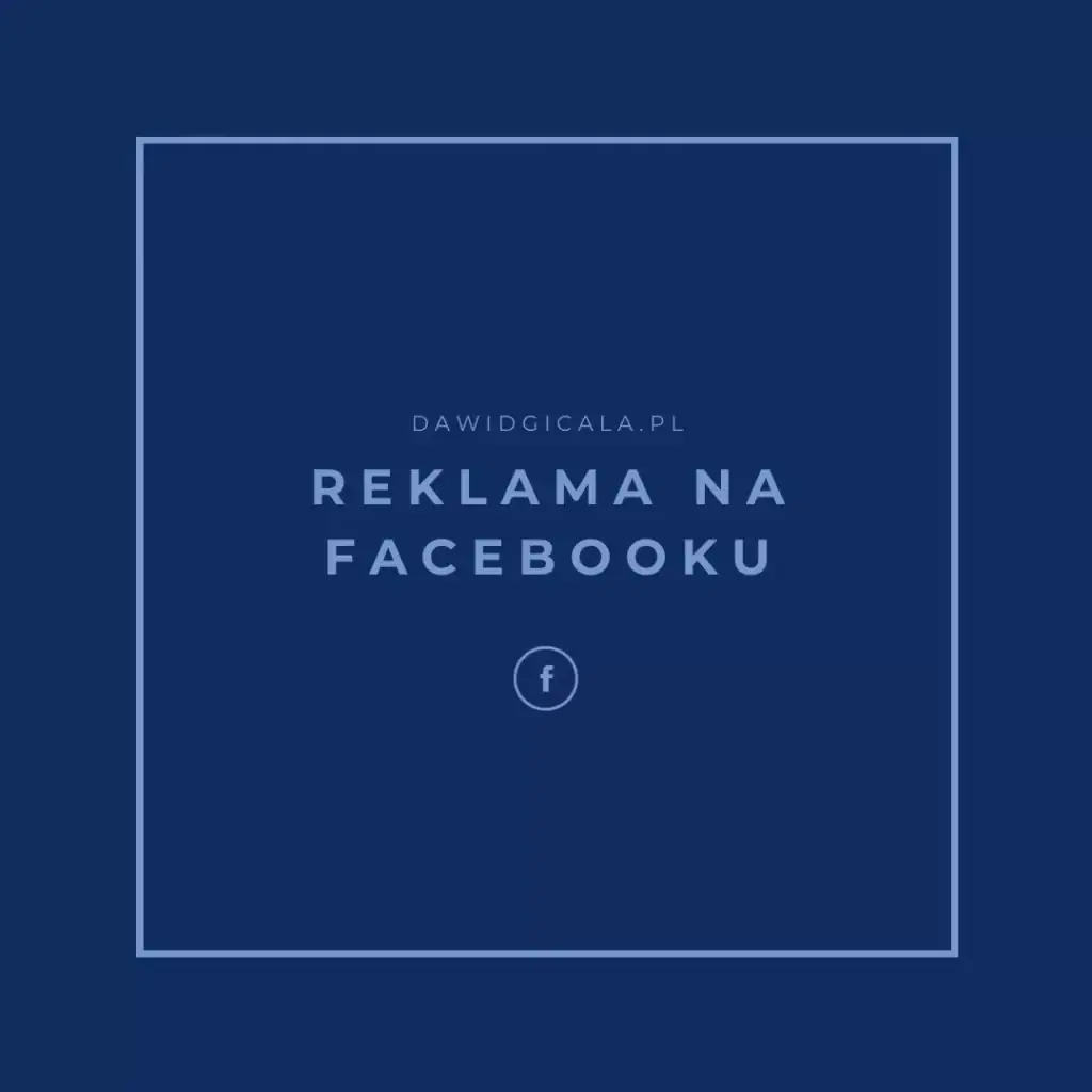 reklama na facebooku