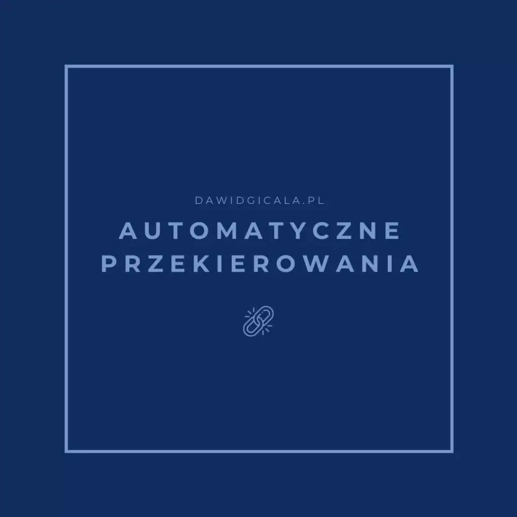 automatyczne przekierowania 404