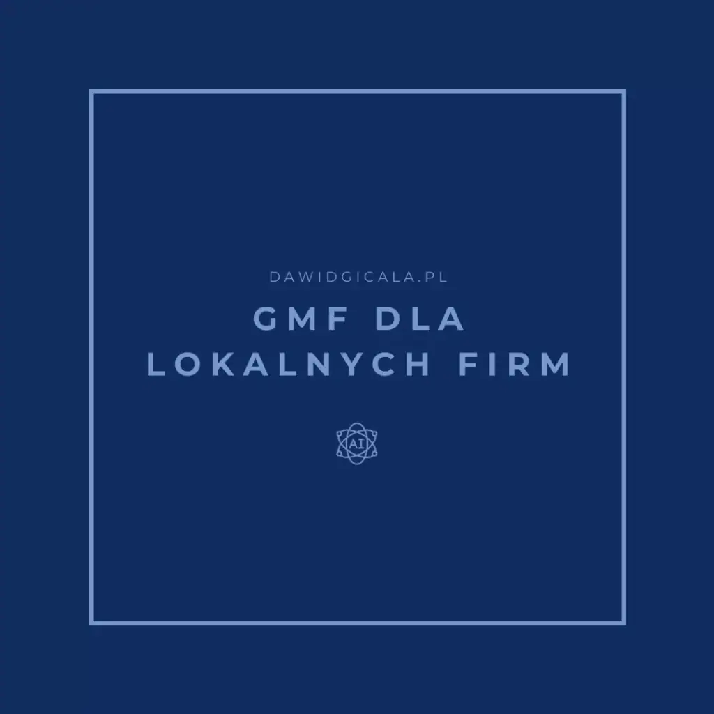 google moja firma dla lokalnych firm