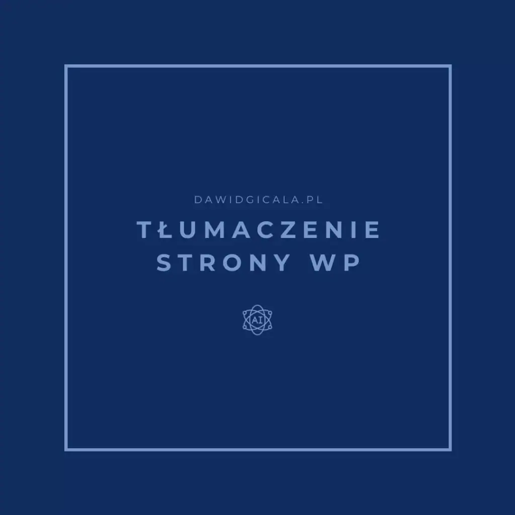 pelne tlumaczenie strony wordpress