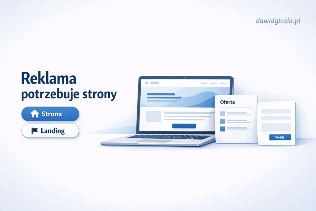 Co sprawdzić na stronie firmowej przed uruchomieniem reklamy w Google?