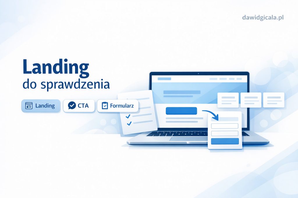 Co sprawdzić przed zleceniem landing page, żeby nie poprawiać go po wdrożeniu?