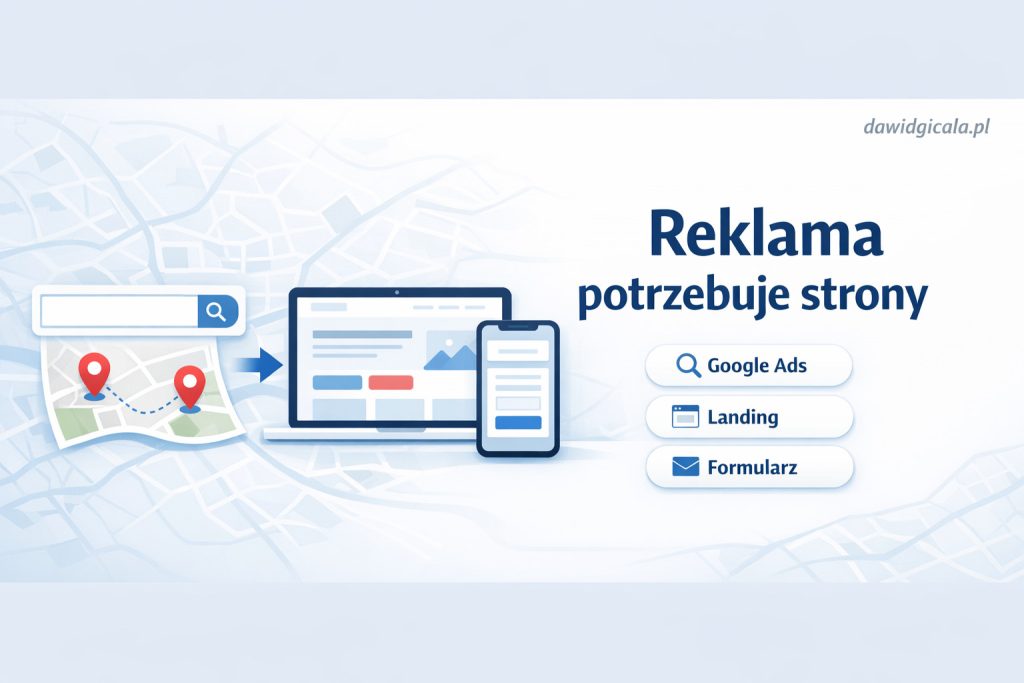 Czy firma z Krakowa powinna najpierw poprawić stronę, SEO czy Google Ads?