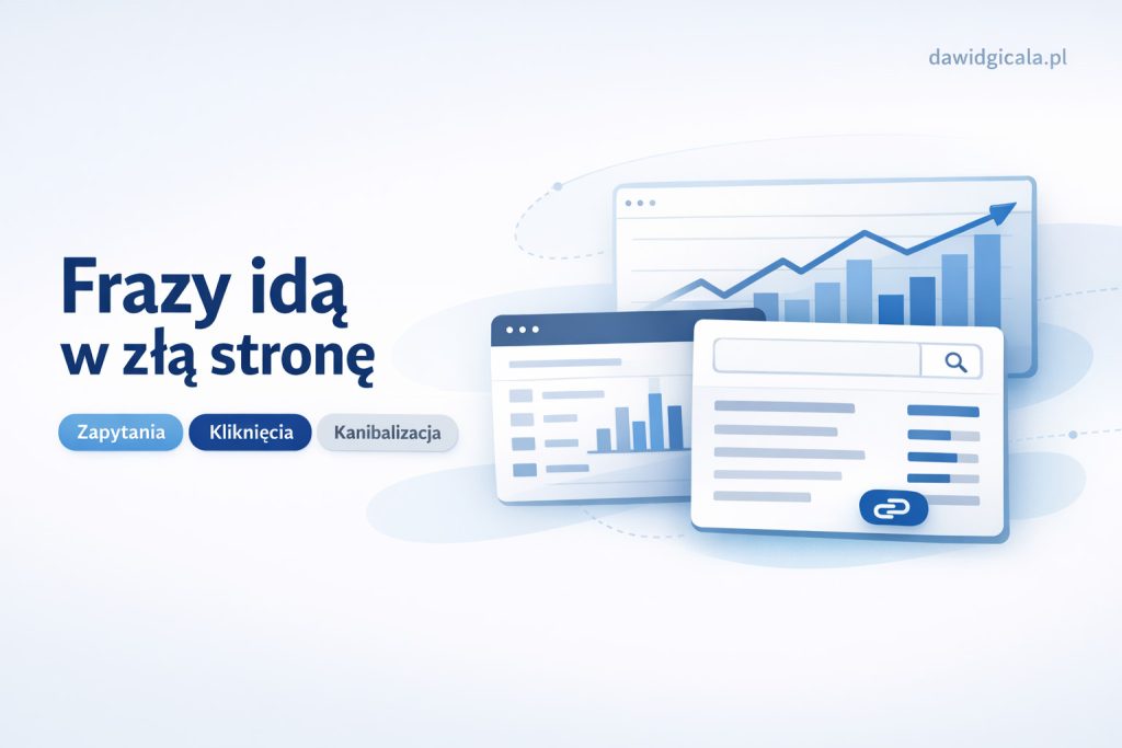 Dlaczego Google pokazuje stronę na frazy, które nie pasują do oferty?