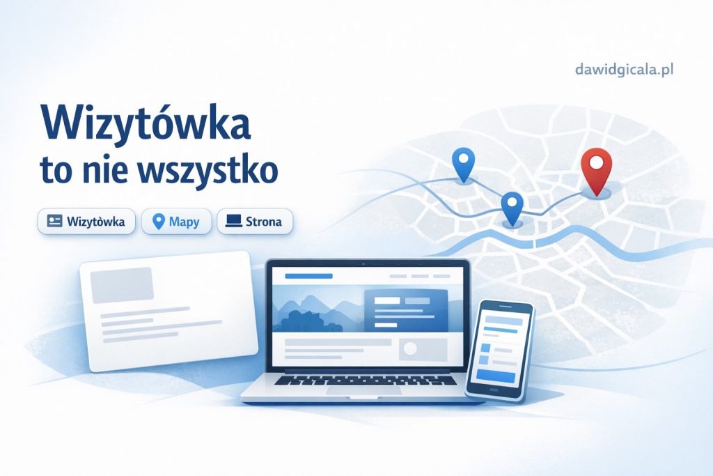 Google Moja Firma w Krakowie — kiedy wizytówka nie wystarcza bez lokalnej strony?