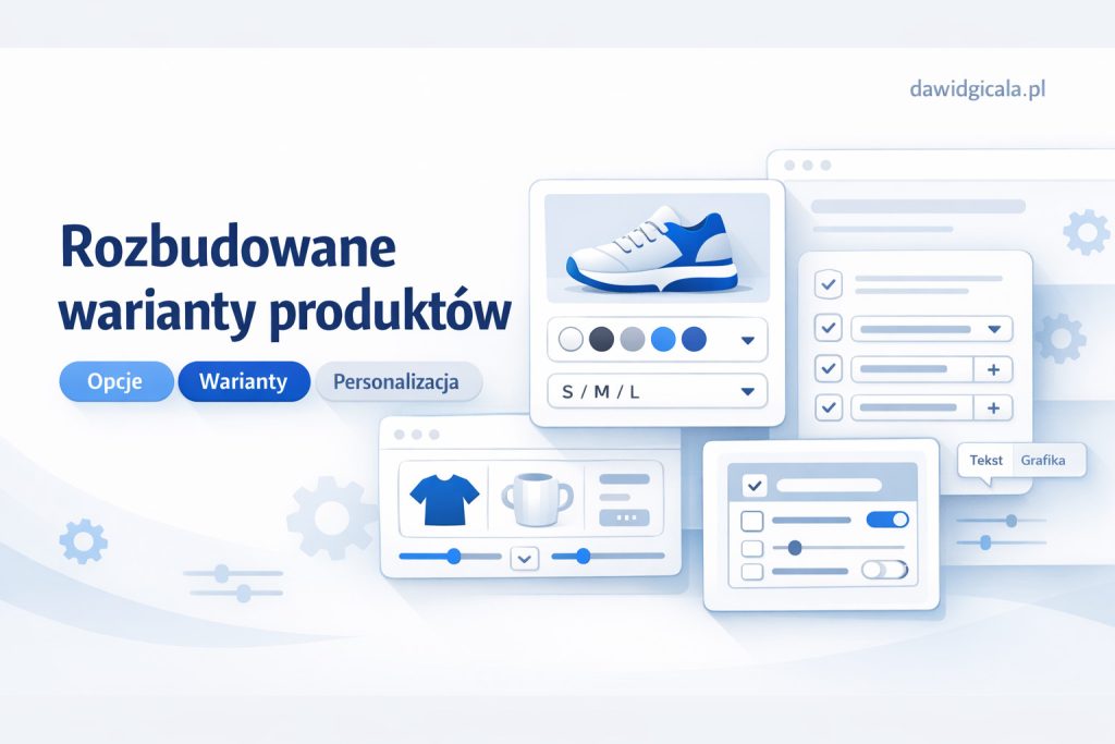 Jak dodać konfigurator opcji produktu w WooCommerce, żeby nie tworzyć dziesiątek wariantów?