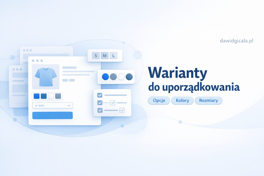 Jak uporządkować warianty produktów w WooCommerce, gdy klient gubi się przy wyborze?