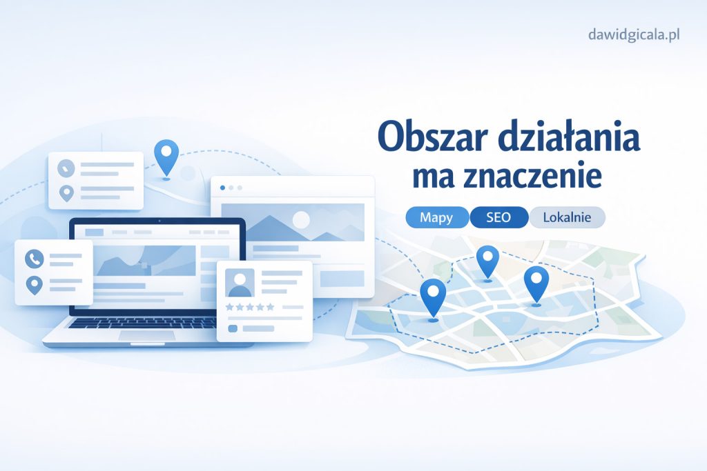 Jak ustawić obszar działania firmy w Google, żeby nie osłabiać lokalnej widoczności?