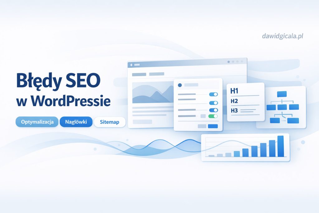 SEO WordPress — najczęstsze błędy, które blokują widoczność