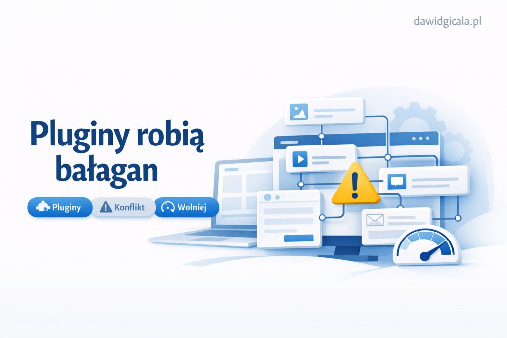 WordPress działa, ale strona zwalnia? Jak pluginy tworzą techniczny bałagan