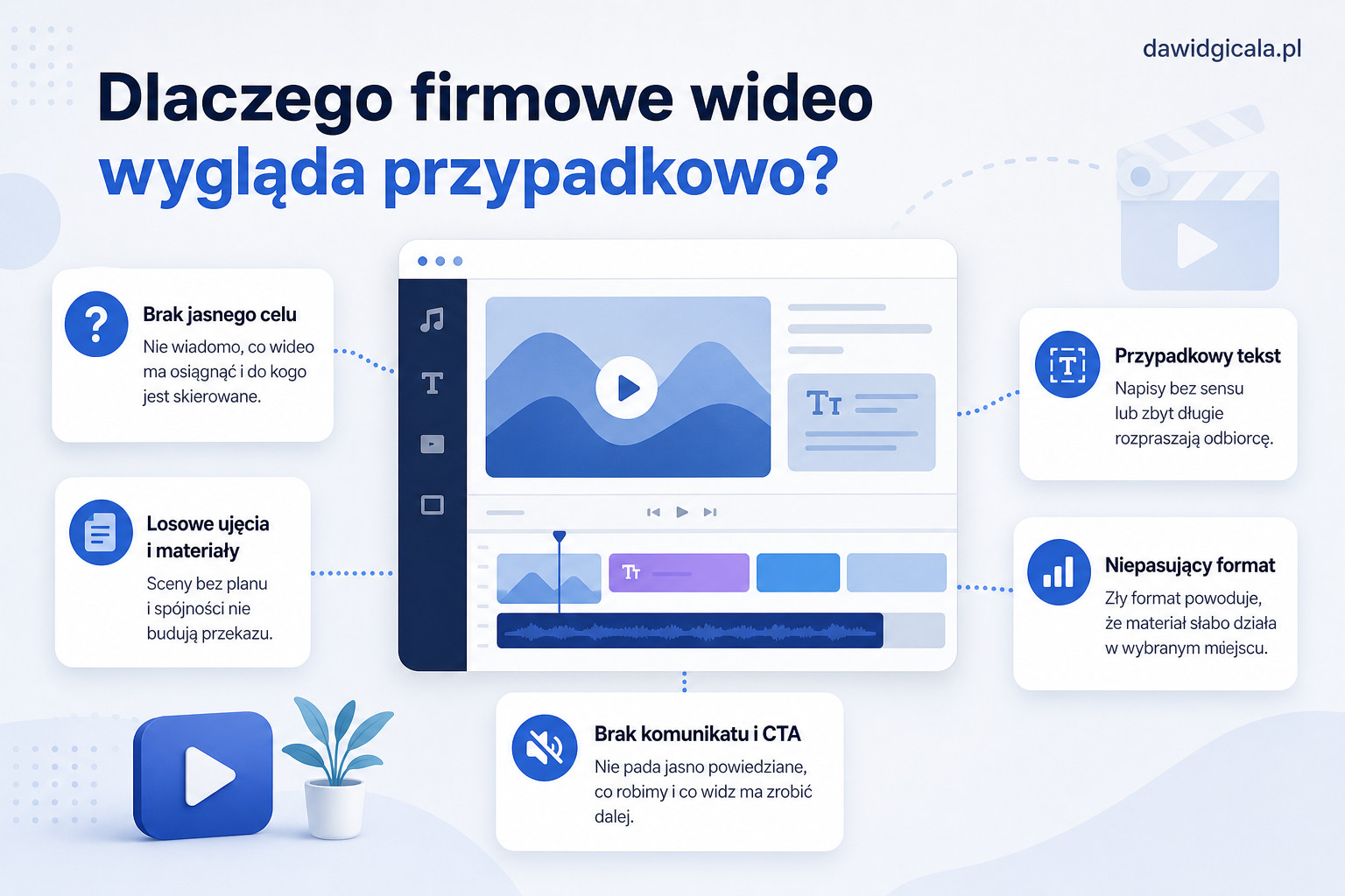 Co przygotować przed pracą w FlexClip AI, żeby firmowe wideo nie wyglądało przypadkowo? — FAU_IMAGE1