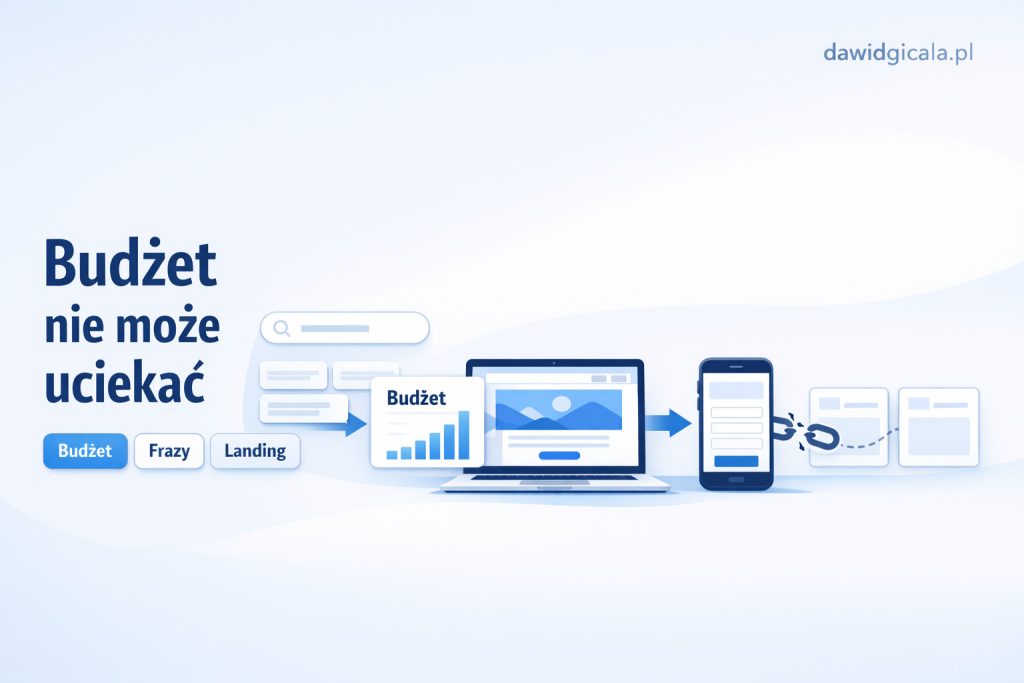 Dlaczego budżet Google Ads ucieka i jak sprawdzić, czy problem leży w kampanii czy na stronie docelowej?