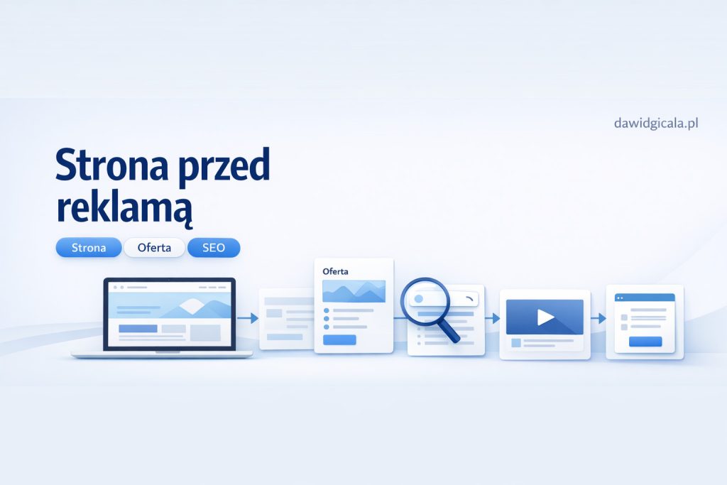 Kiedy Google Ads nie ma sensu i co poprawić na stronie firmowej przed startem kampanii?