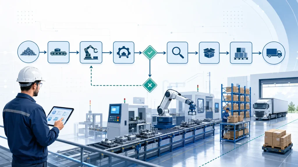 Schemat technologiczny produkcji – Jak uporządkować i opisać proces w firmie?