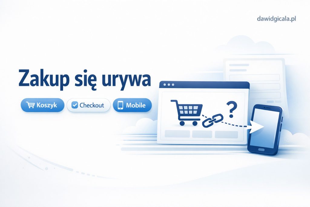 Porzucone koszyki w WooCommerce — gdzie najczęściej sklep traci klienta?
