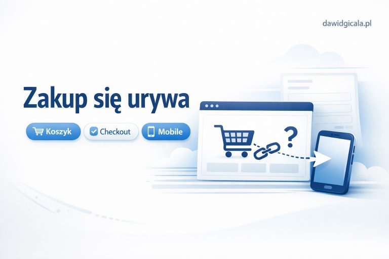 Porzucone koszyki w WooCommerce — gdzie najczęściej sklep traci klienta?