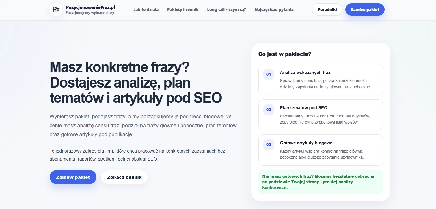 PozycjonowanieFraz.pl