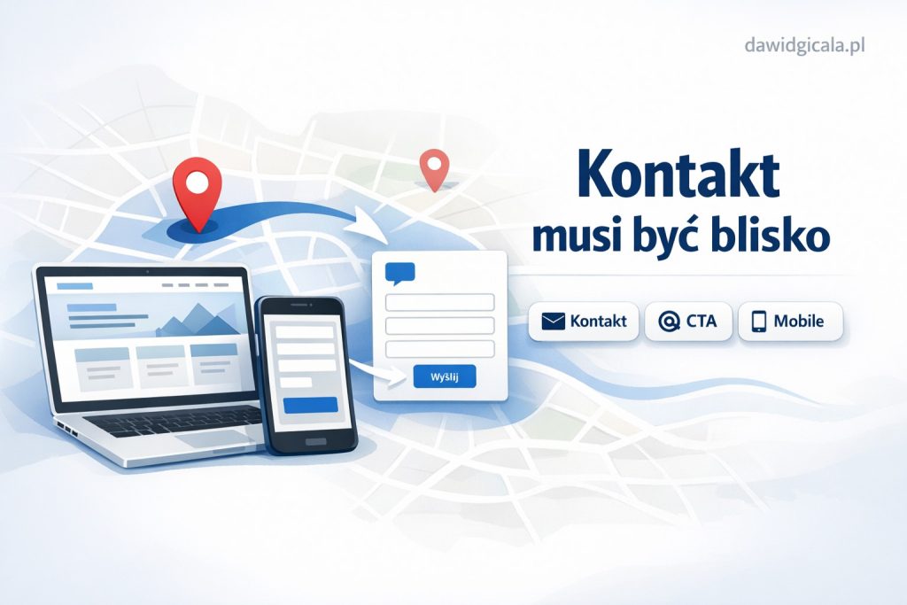Strona firmowa w Krakowie — co utrudnia kontakt lokalnemu klientowi?
