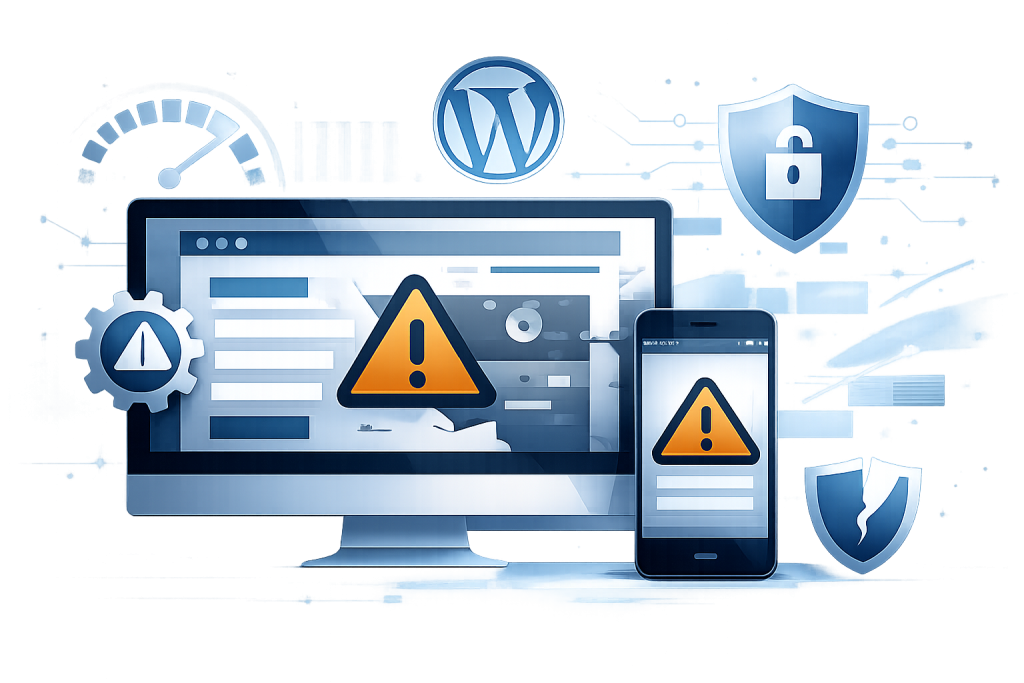 Strona WordPress po aktualizacji nie działa – Co sprawdzić najpierw?