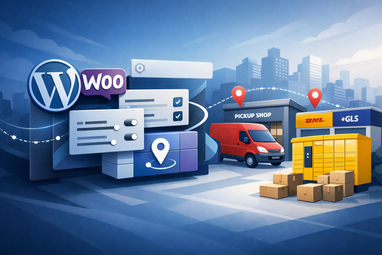 Punkty Odbioru WooCommerce – Jak obsłużyć InPost, DPD, DHL i GLS?